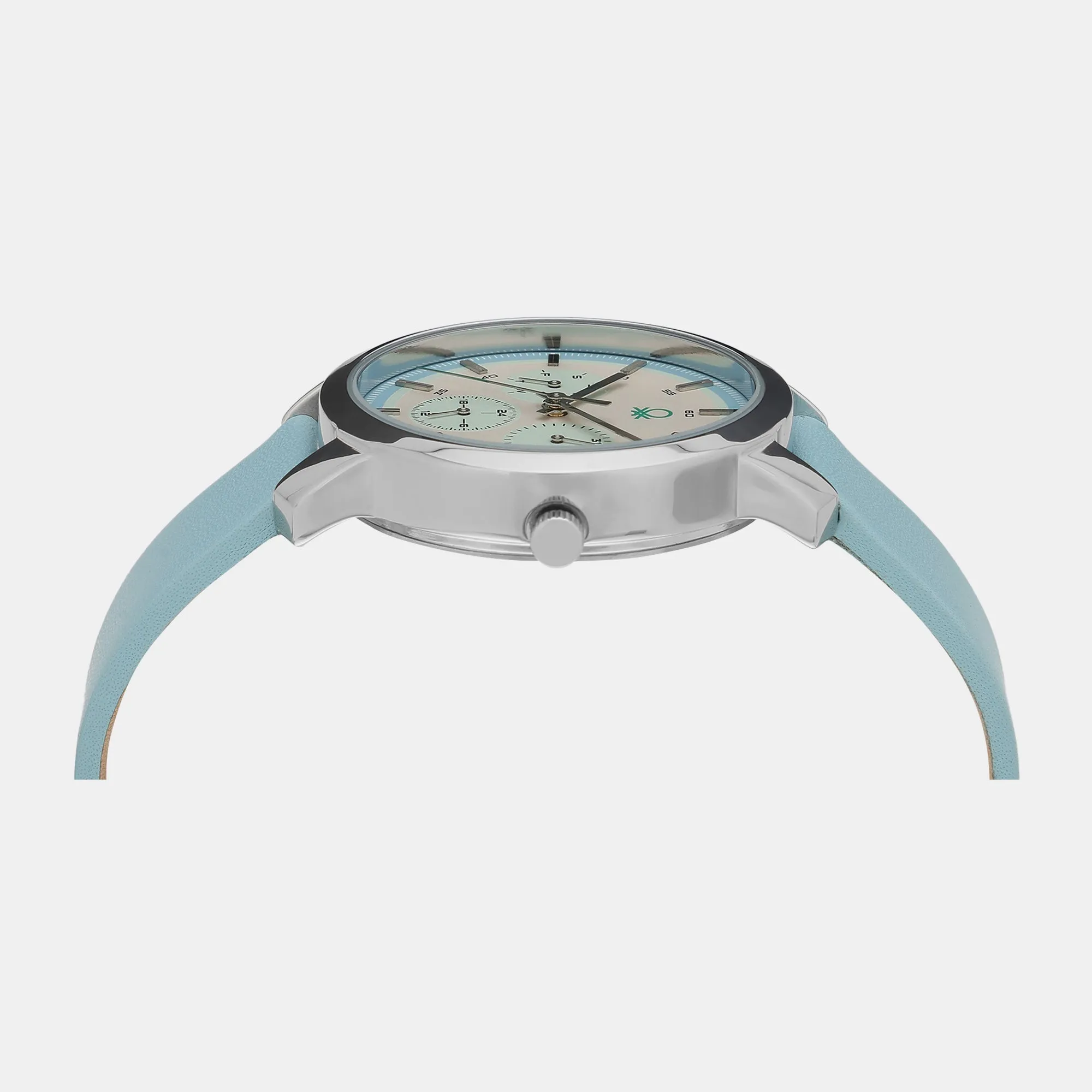 Signature Blue Women's Multi-Function Leather Watch UWUCL0500