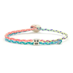 Signature Bracelet in Rainbow & White