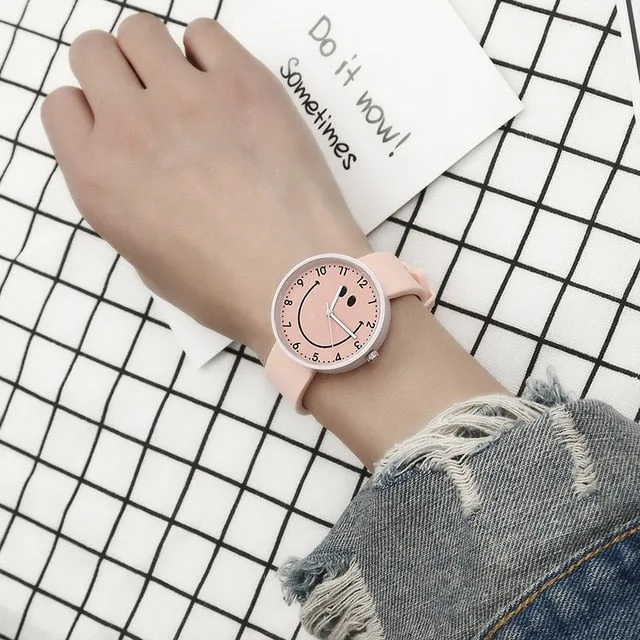 Silicone Strap Watch