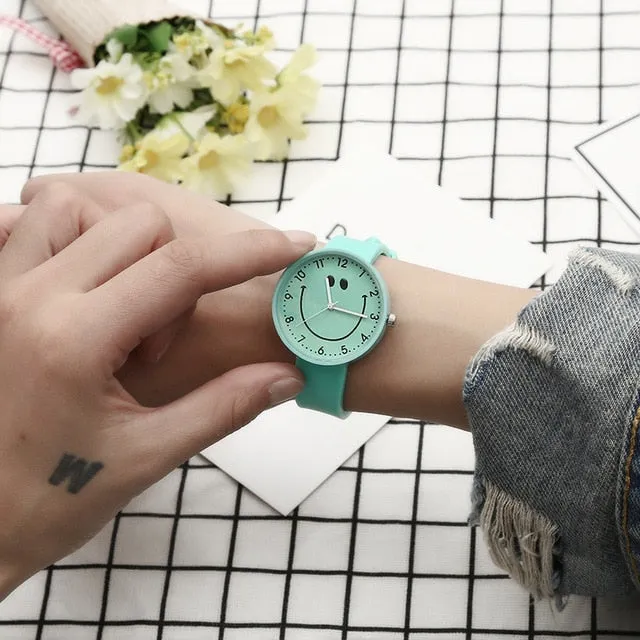 Silicone Strap Watch