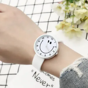 Silicone Strap Watch