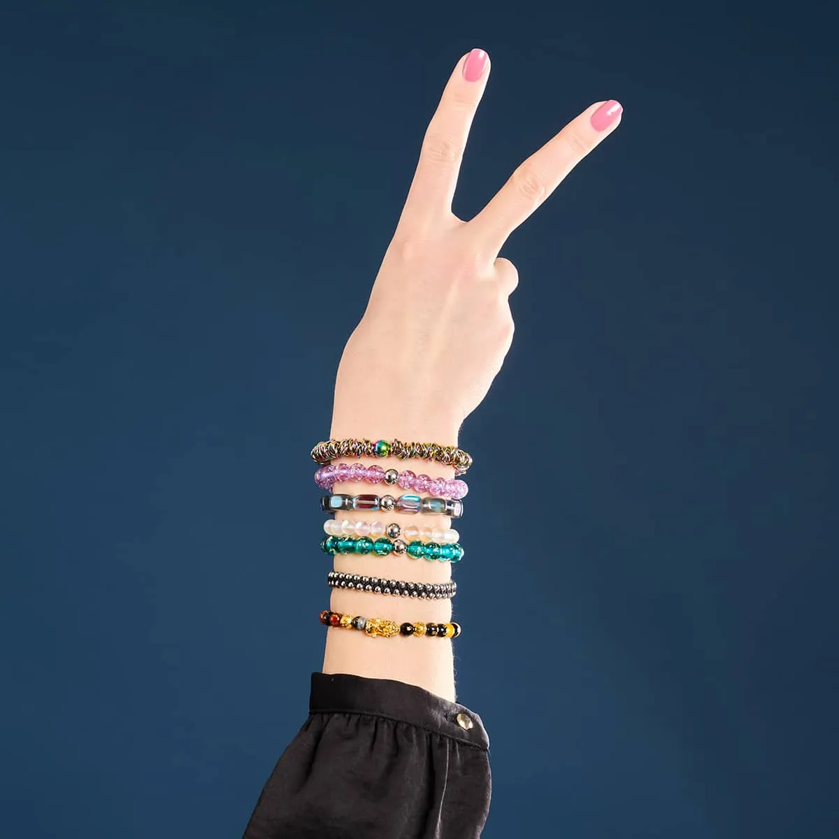 Silver | Black | Vitality Bracelet