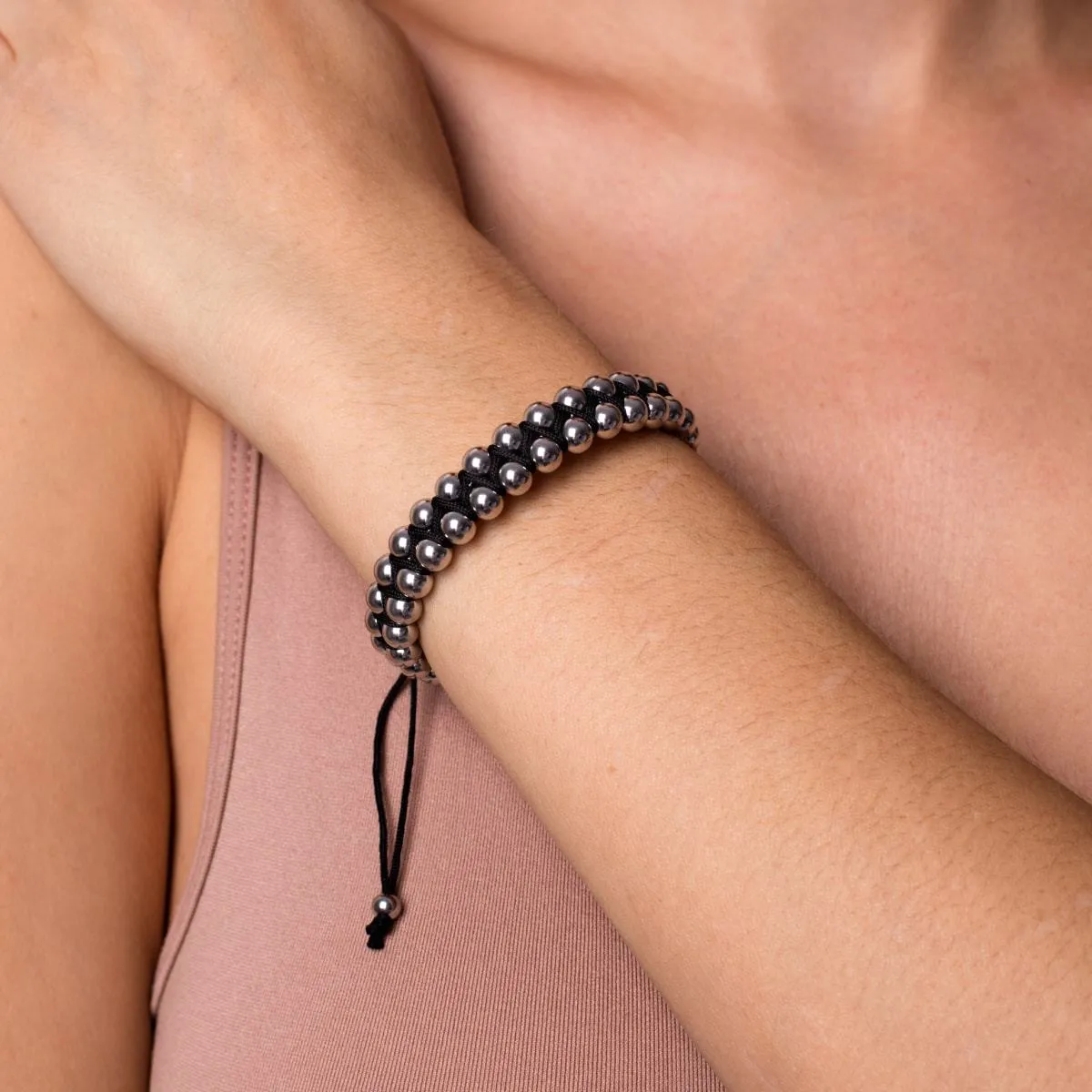 Silver | Black | Vitality Bracelet