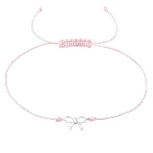 Silver Bow  Bracelet
