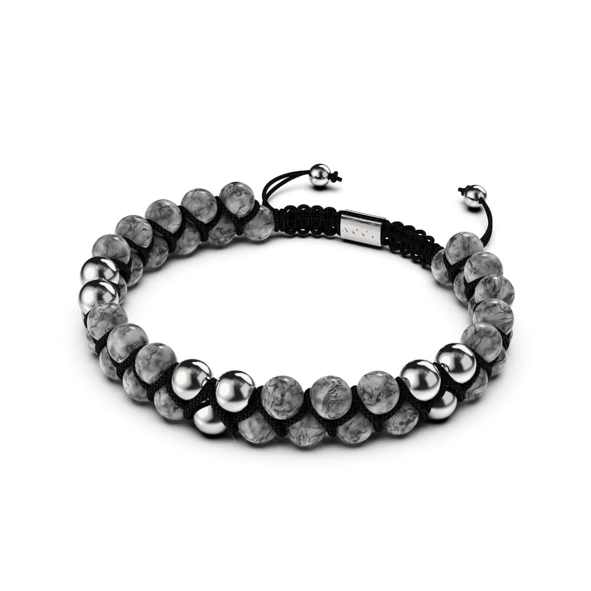 Silver | Leopard Jasper | Vitality Bracelet