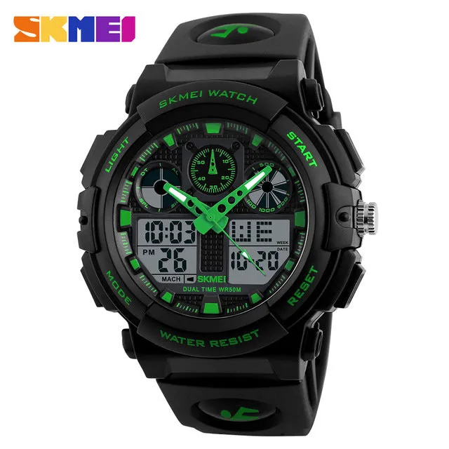 SKMEI Brand Men Quartz LED Digital
