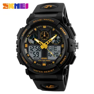 SKMEI Brand Men Quartz LED Digital