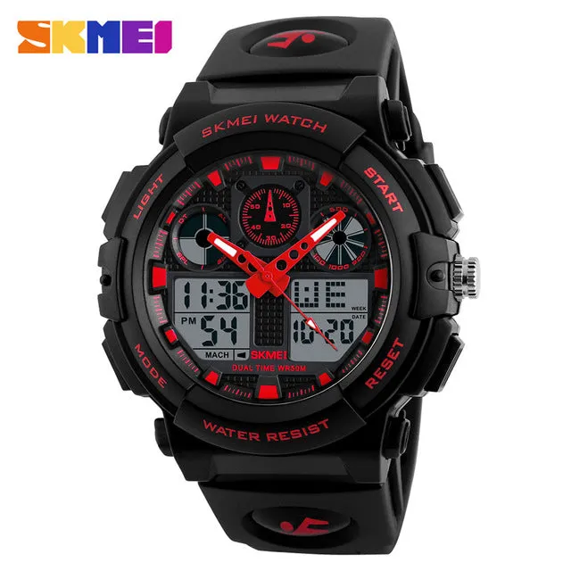 SKMEI Brand Men Quartz LED Digital