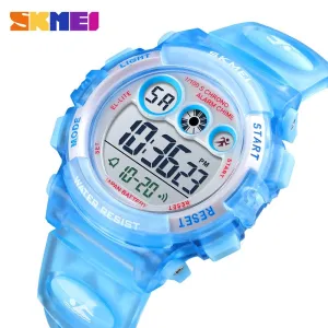 SKMEI Fashion Waterproof Children Boy Girl Watch Digital LED Watches  Alarm Date Sports Electronic Digital Watch Dropship 1451