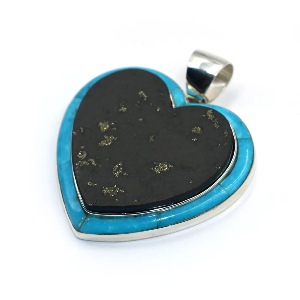 Slate Heart Pendant