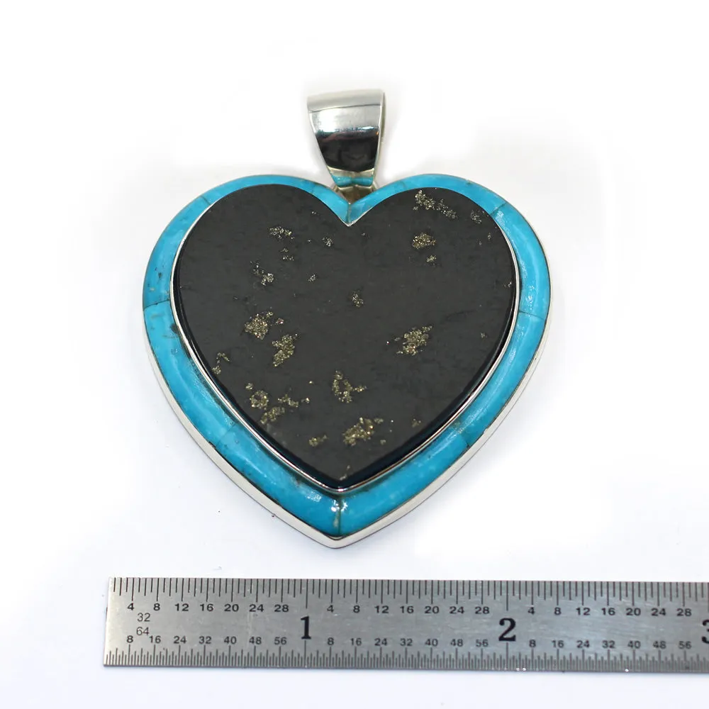 Slate Heart Pendant