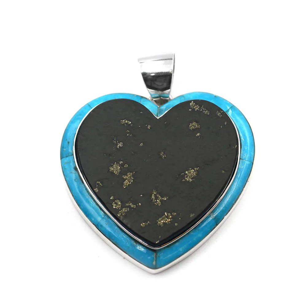 Slate Heart Pendant