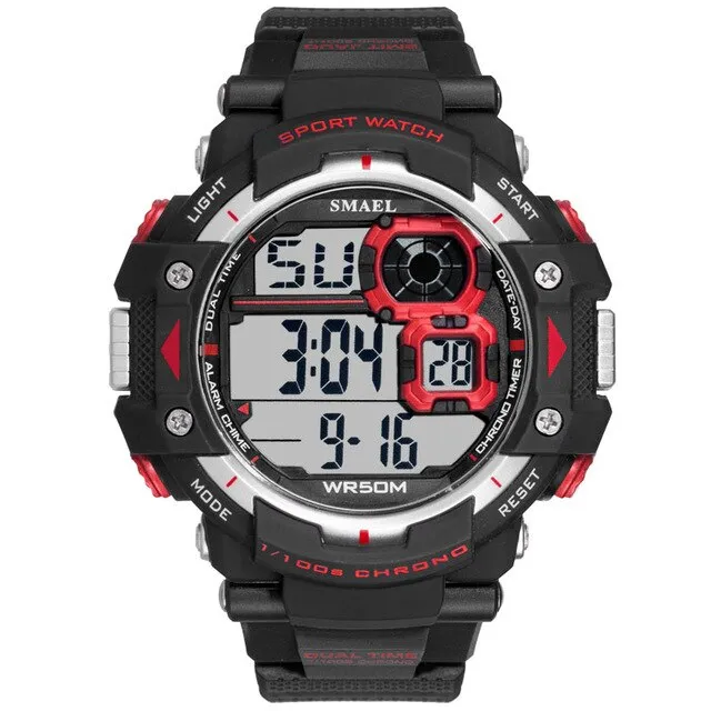 SMAEL Brand Watch Men Top Luxury Brand Sport Watch Electronic Digital Male Wrist Clock Man Waterproof Men&#39;s Military Watches
