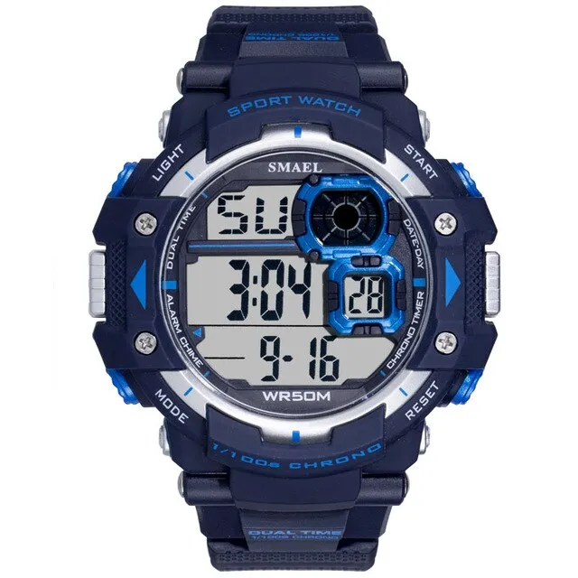 SMAEL Brand Watch Men Top Luxury Brand Sport Watch Electronic Digital Male Wrist Clock Man Waterproof Men&#39;s Military Watches
