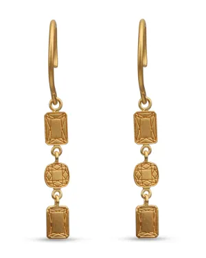 Small Charm Drop Earrings