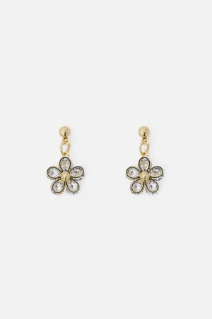 Small Daisy Drop Stud
