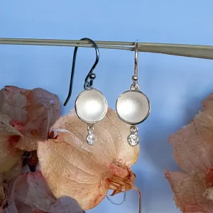 Small Dishy Zircon Drop Earrings