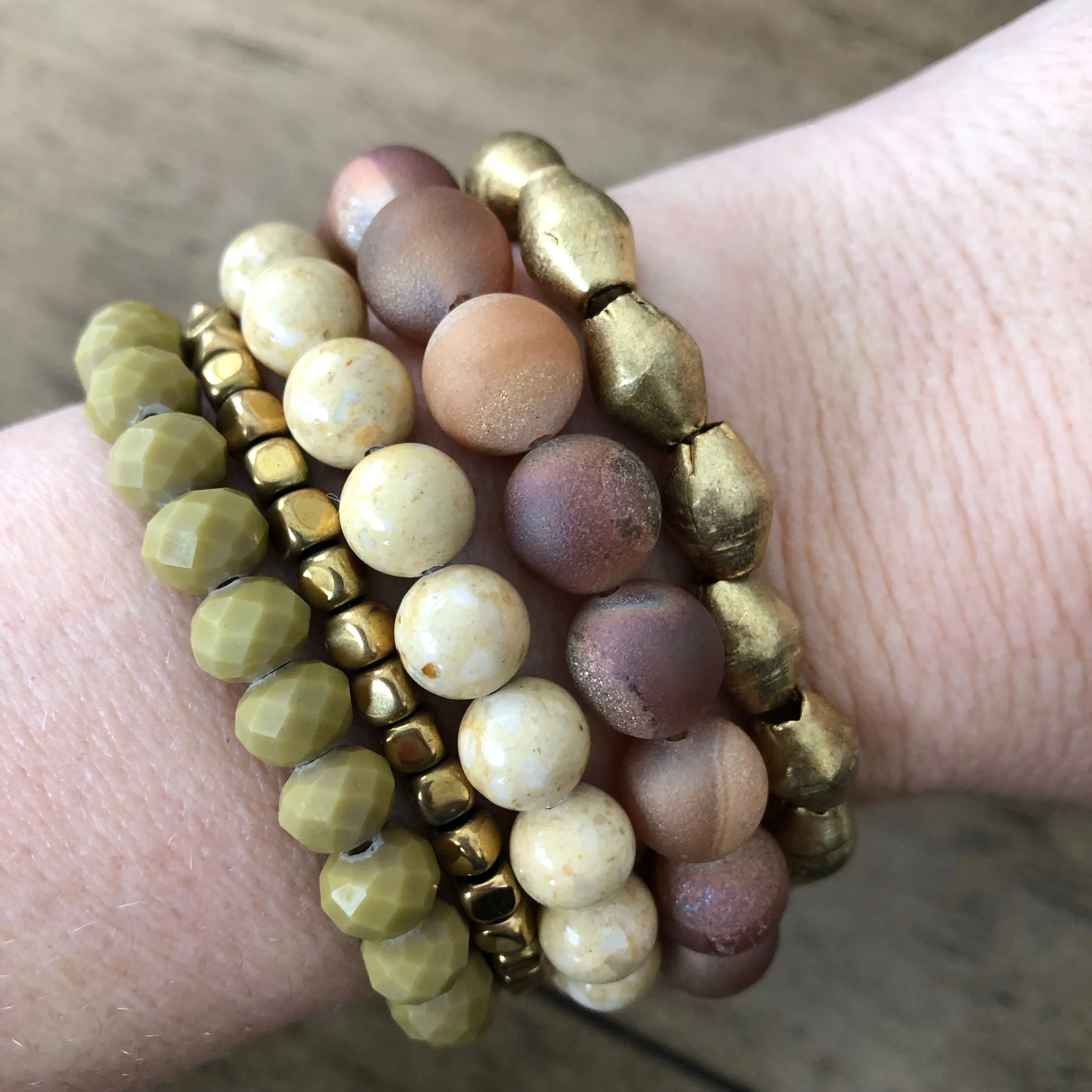 Soft Autumn Bracelet Stack