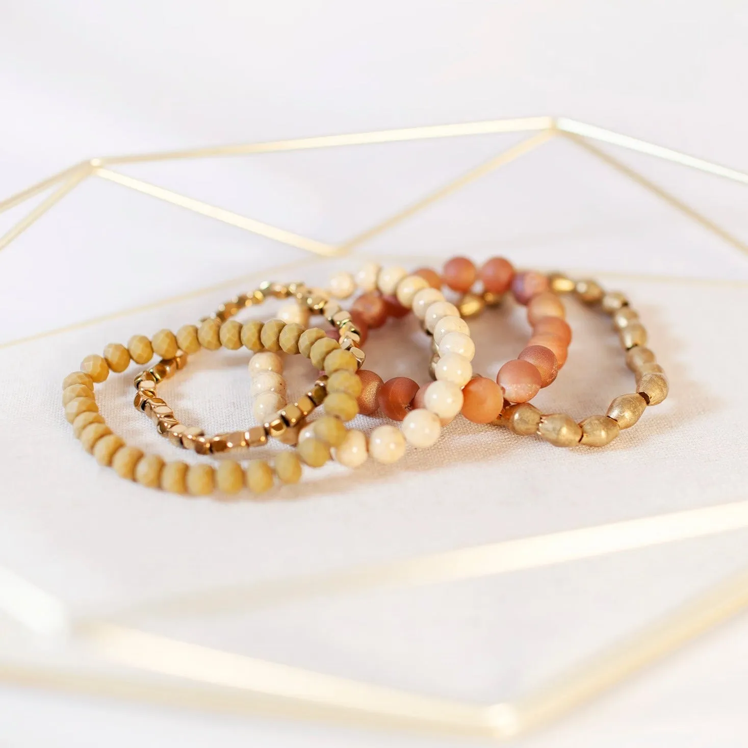 Soft Autumn Bracelet Stack