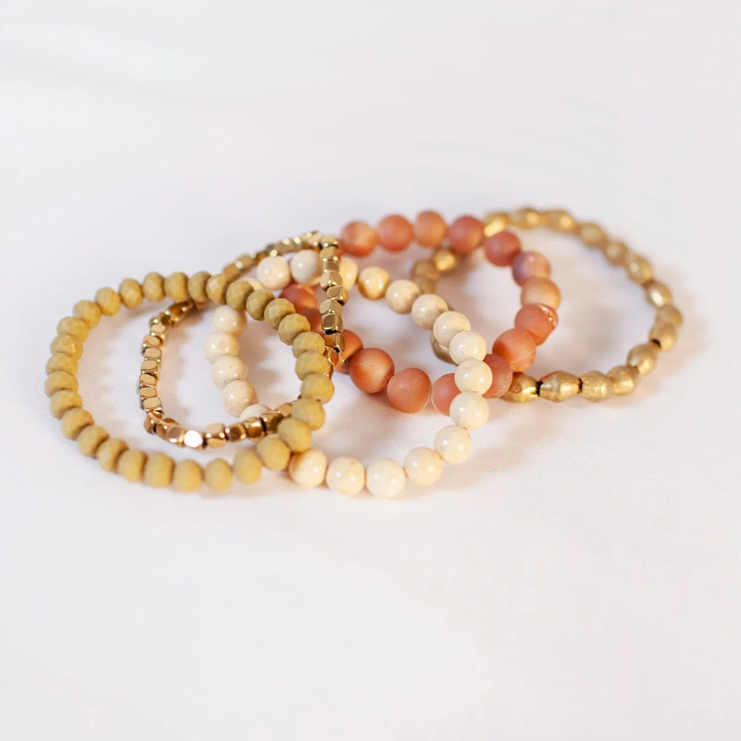 Soft Autumn Bracelet Stack