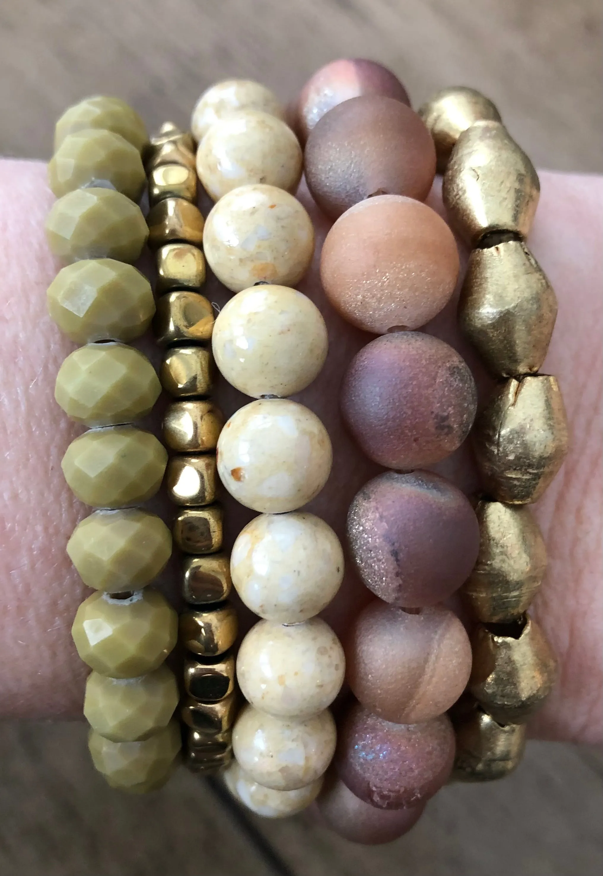 Soft Autumn Bracelet Stack