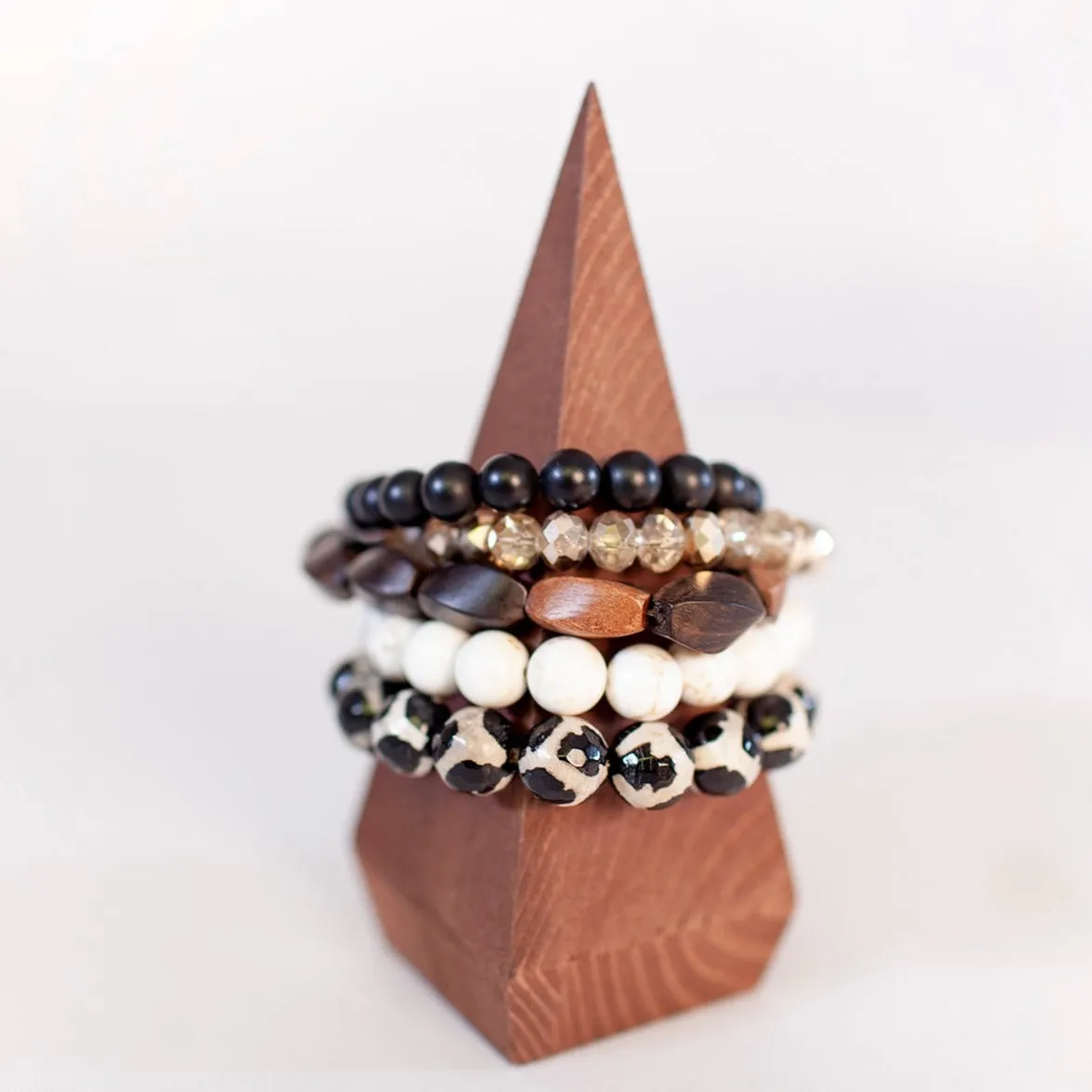 Soft White Magnesite 10mm Bracelet