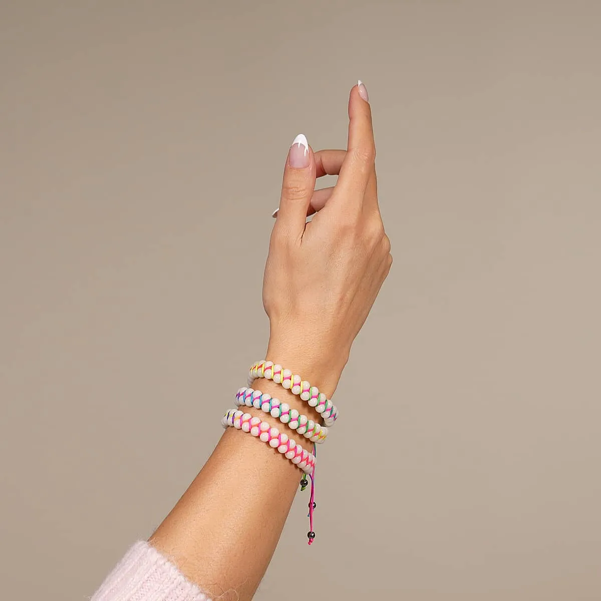 Spectrum Porcelain | Lumos Ceramic | Vitality Macrame Bracelet