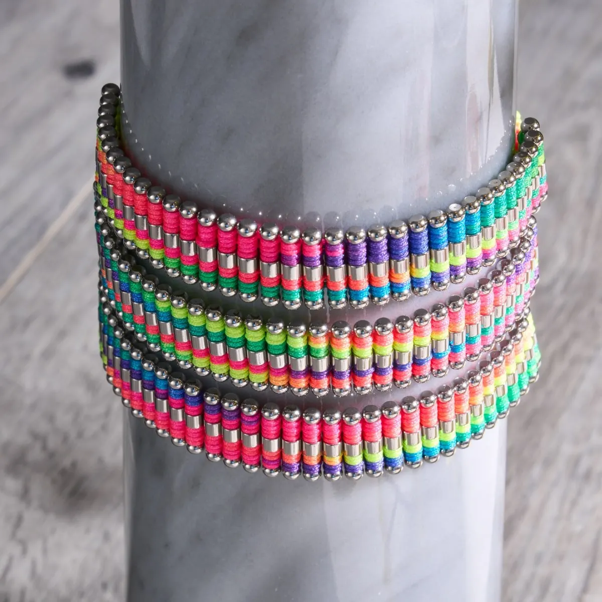 Spectrum | Silver | Amici Bracelet