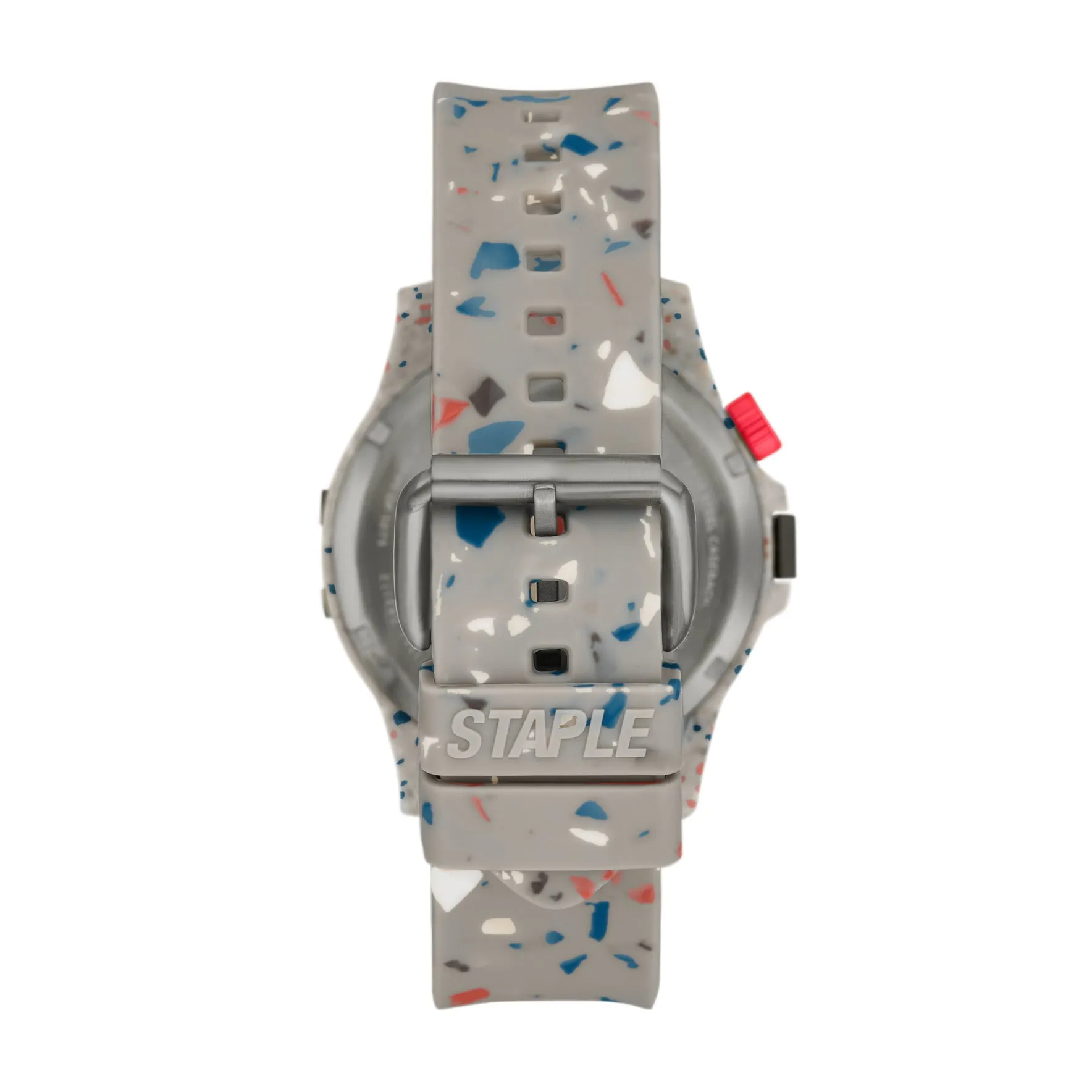 STAPLE x Fossil Limited Edition Nate Sundial Sandstone Silicone Watch