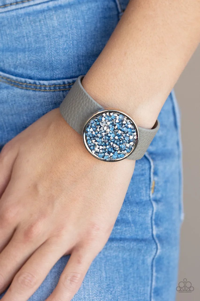 Stellar Escape Blue Paparazzi Bracelet