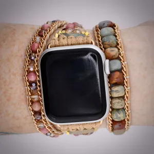 Sunrise Double Wrap Watch Band for 38-41mm Apple Watch (Final Sale)