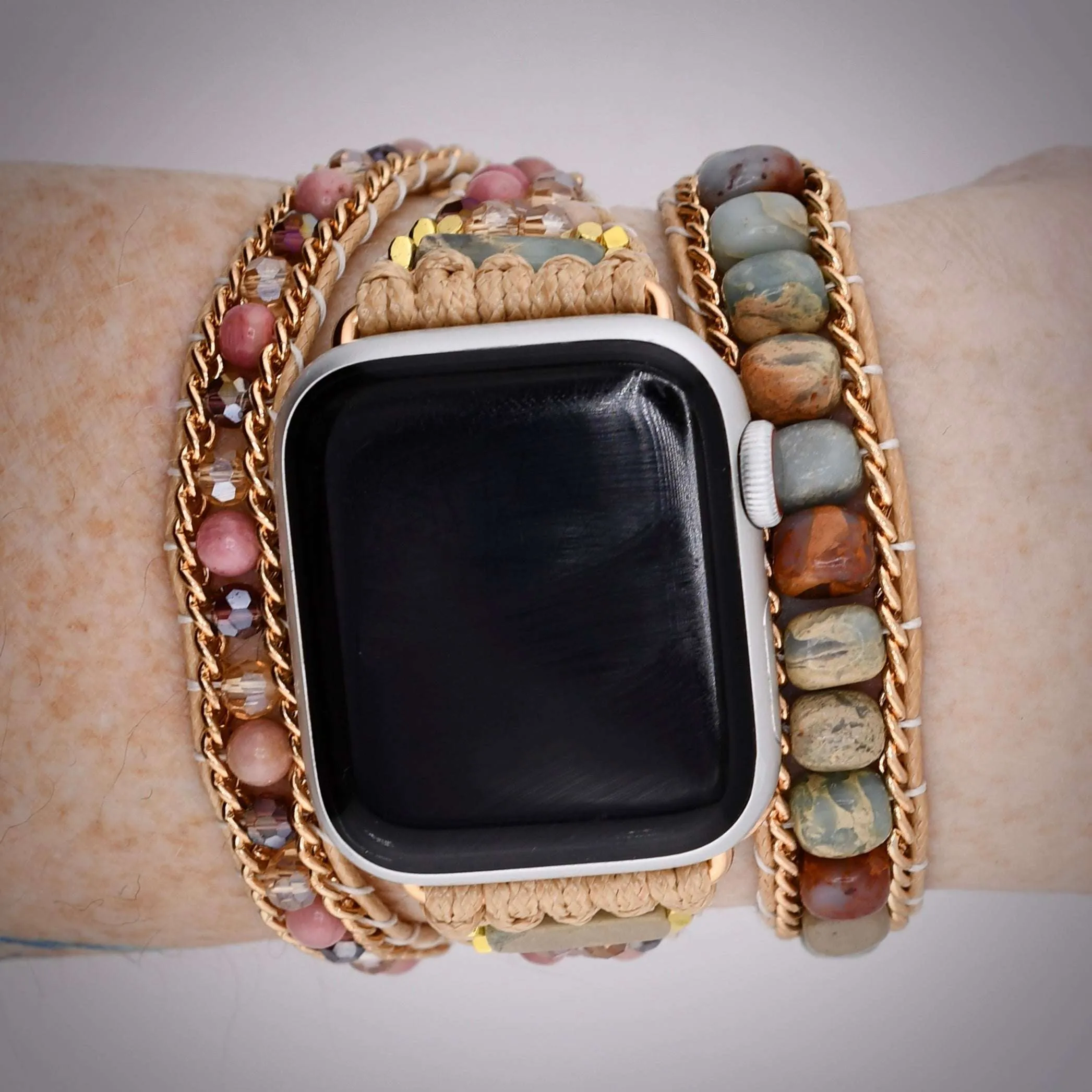 Sunrise Double Wrap Watch Band for 38-41mm Apple Watch (Final Sale)
