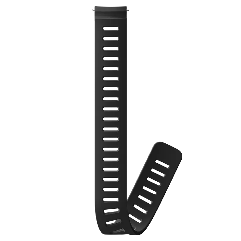 Suunto 24mm Dive 1 Silicone Extension Strap Black