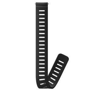 Suunto 24mm Dive 1 Silicone Extension Strap Black
