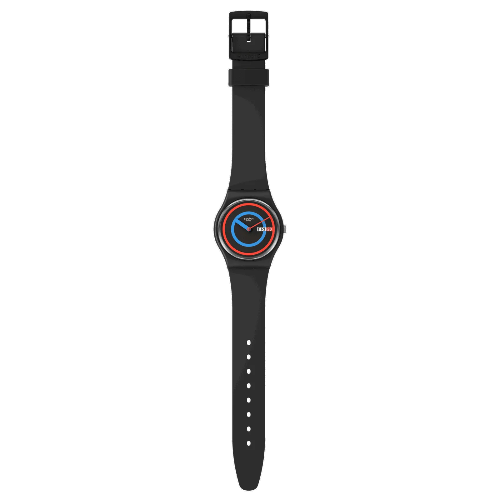 Swatch The January Collection Circling Black SO28B706