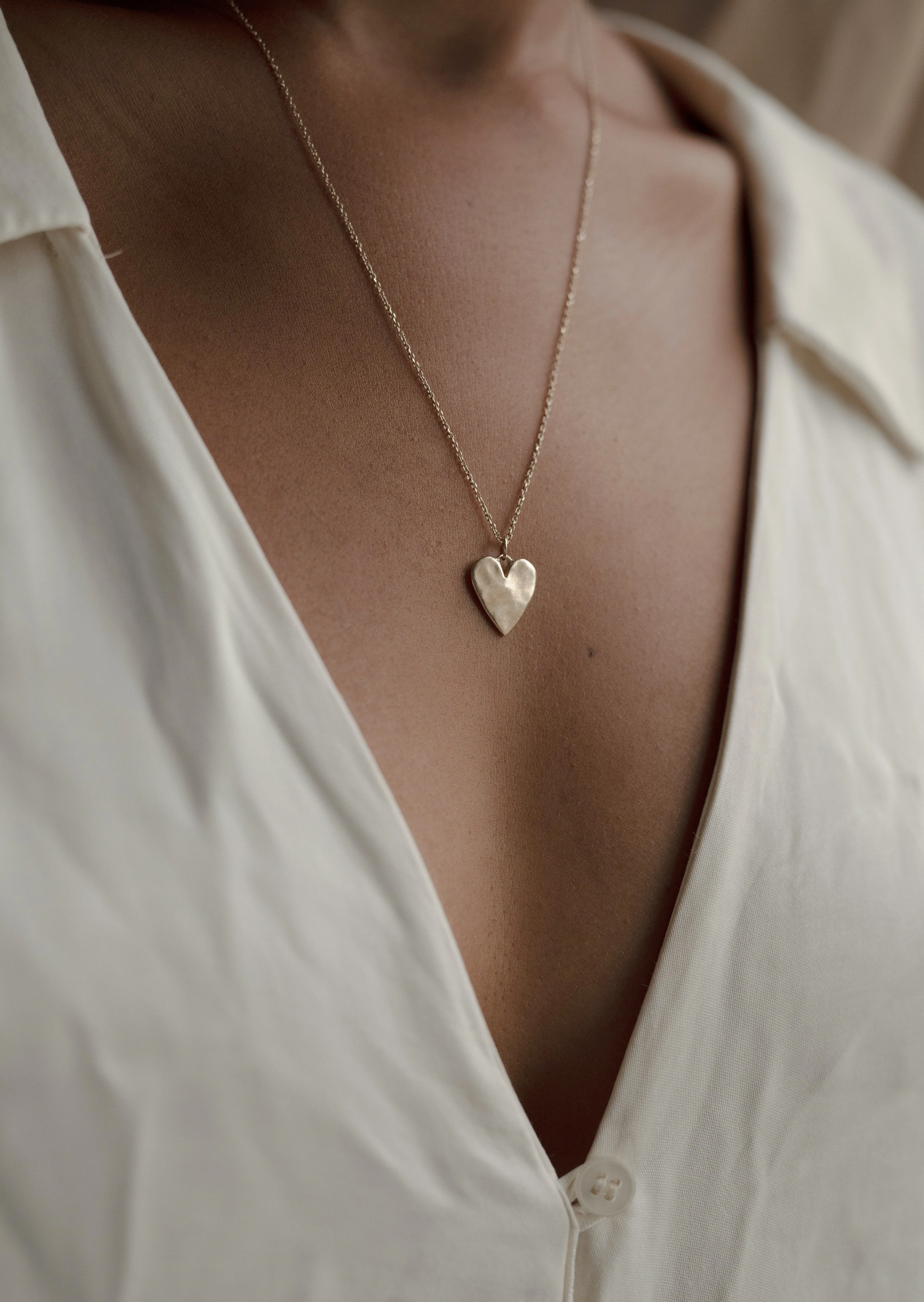 Sweetheart Necklace | Gold