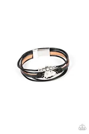 Tahoe Tourist Black Paparazzi Bracelet
