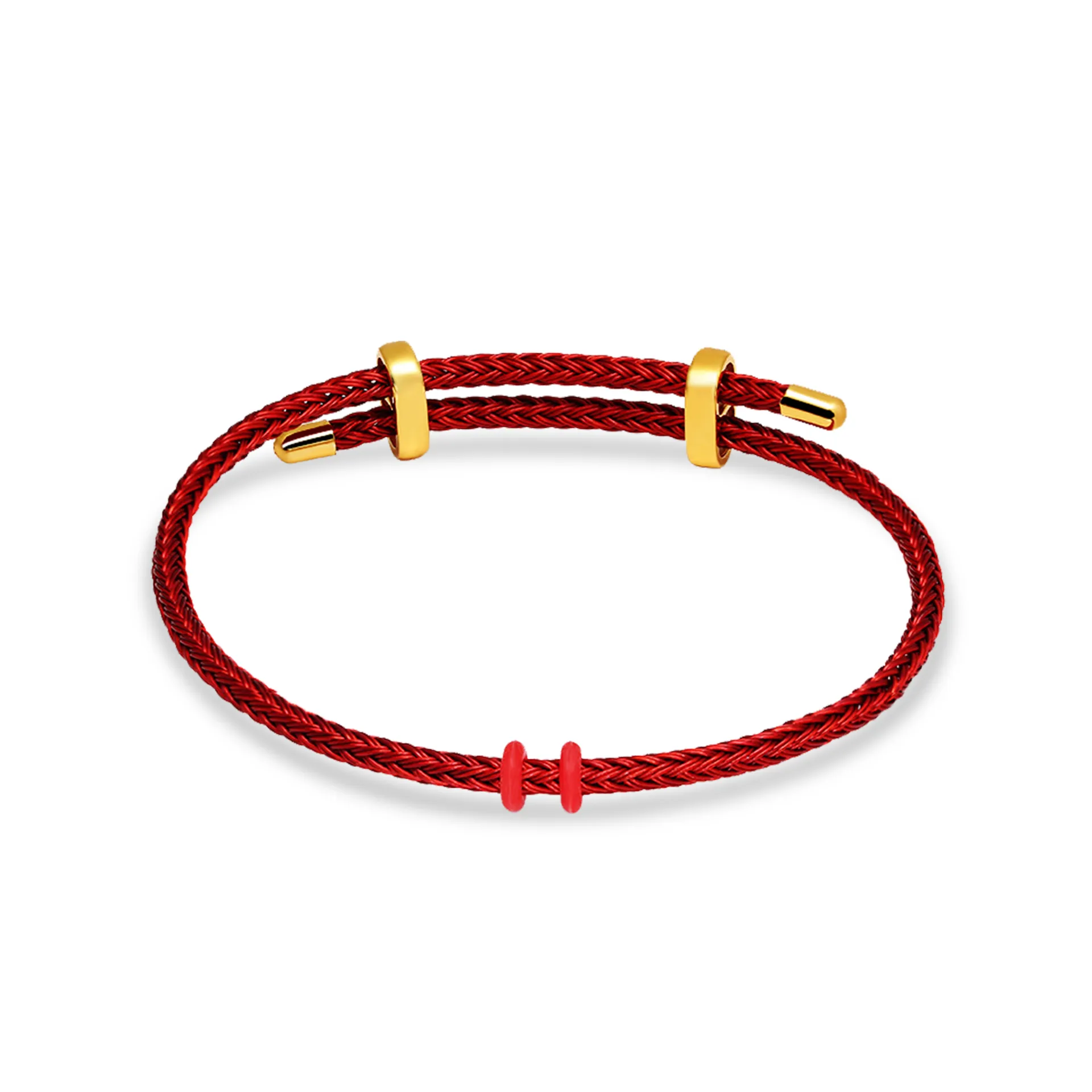 TAKA Jewellery Steel Cord Bracelet