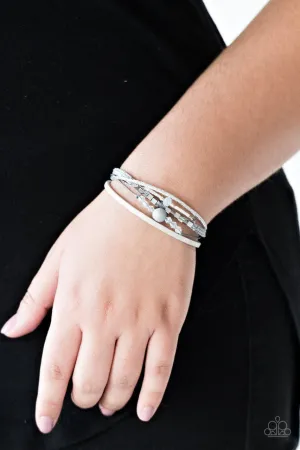 Take a SPACEWALK Silver Paparazzi Bracelet