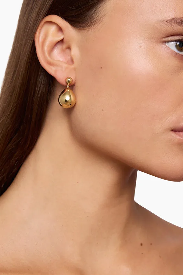 The Julie Earrings, Gold