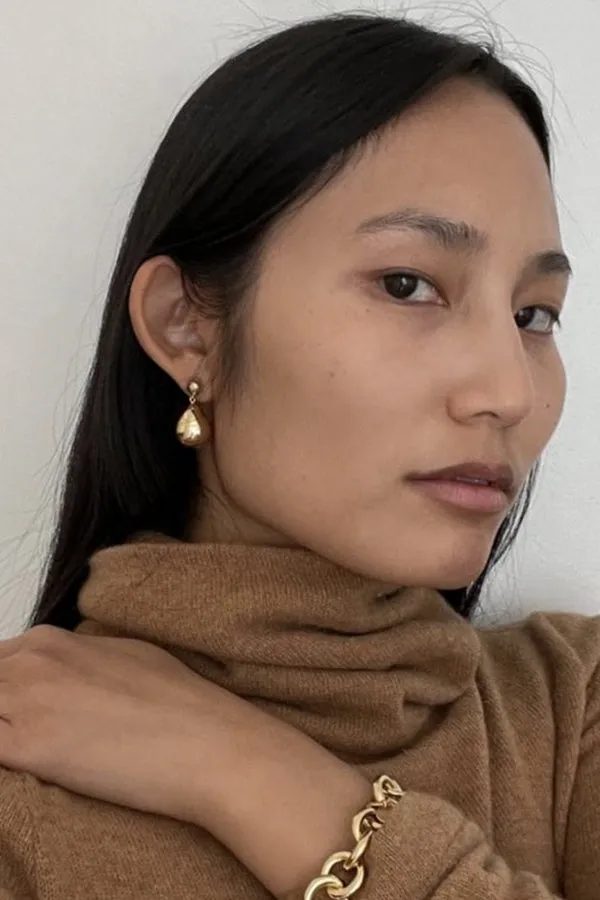 The Julie Earrings, Gold