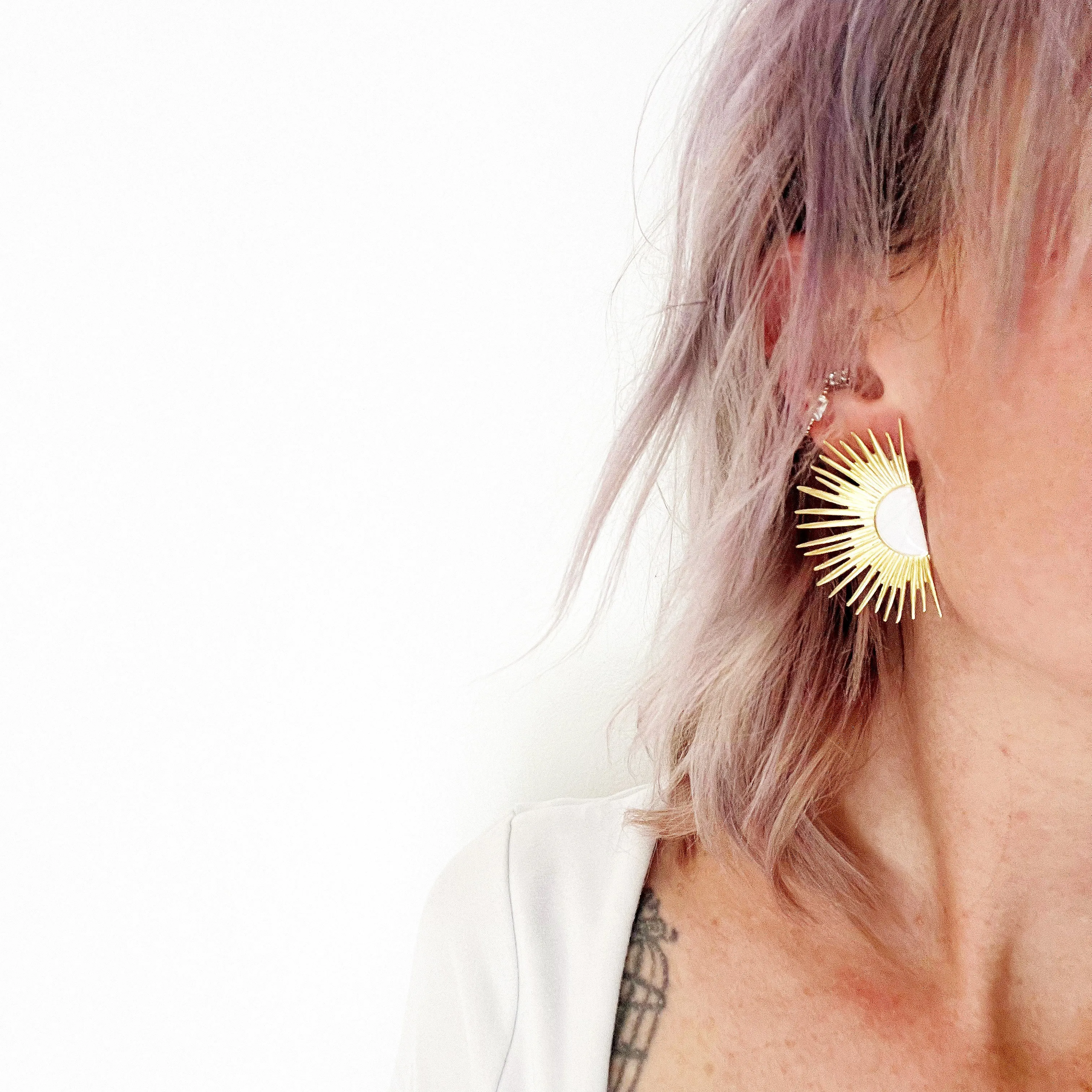 The Sunburst Earrings