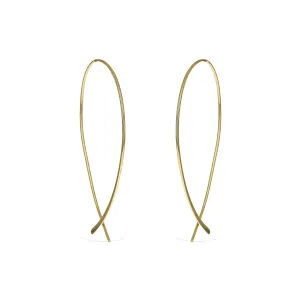 Threader Hoop Earrings