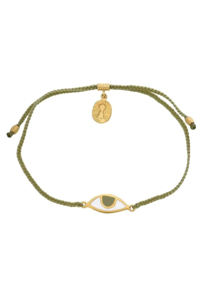 Tiger Frame Eye Protection Bracelet- Sage Green