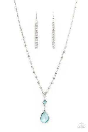 Titanic Splendor Blue Paparazzi Necklace
