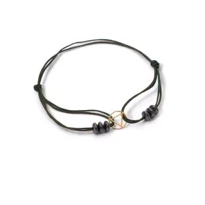 Triangle Halo Cord Bracelet