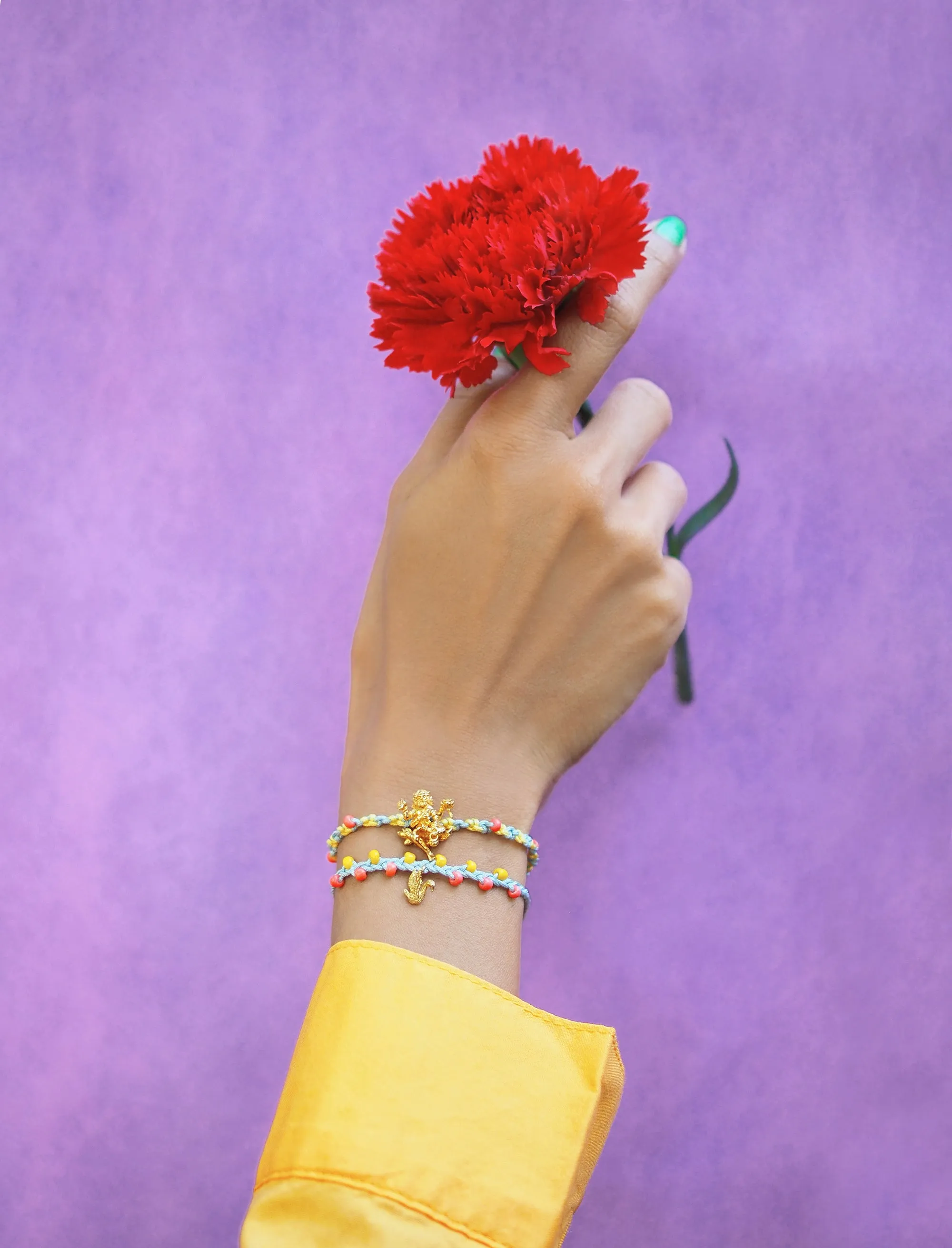 Trimurti Brahma Colorful SET Bracelets |  Favora - Trinity
