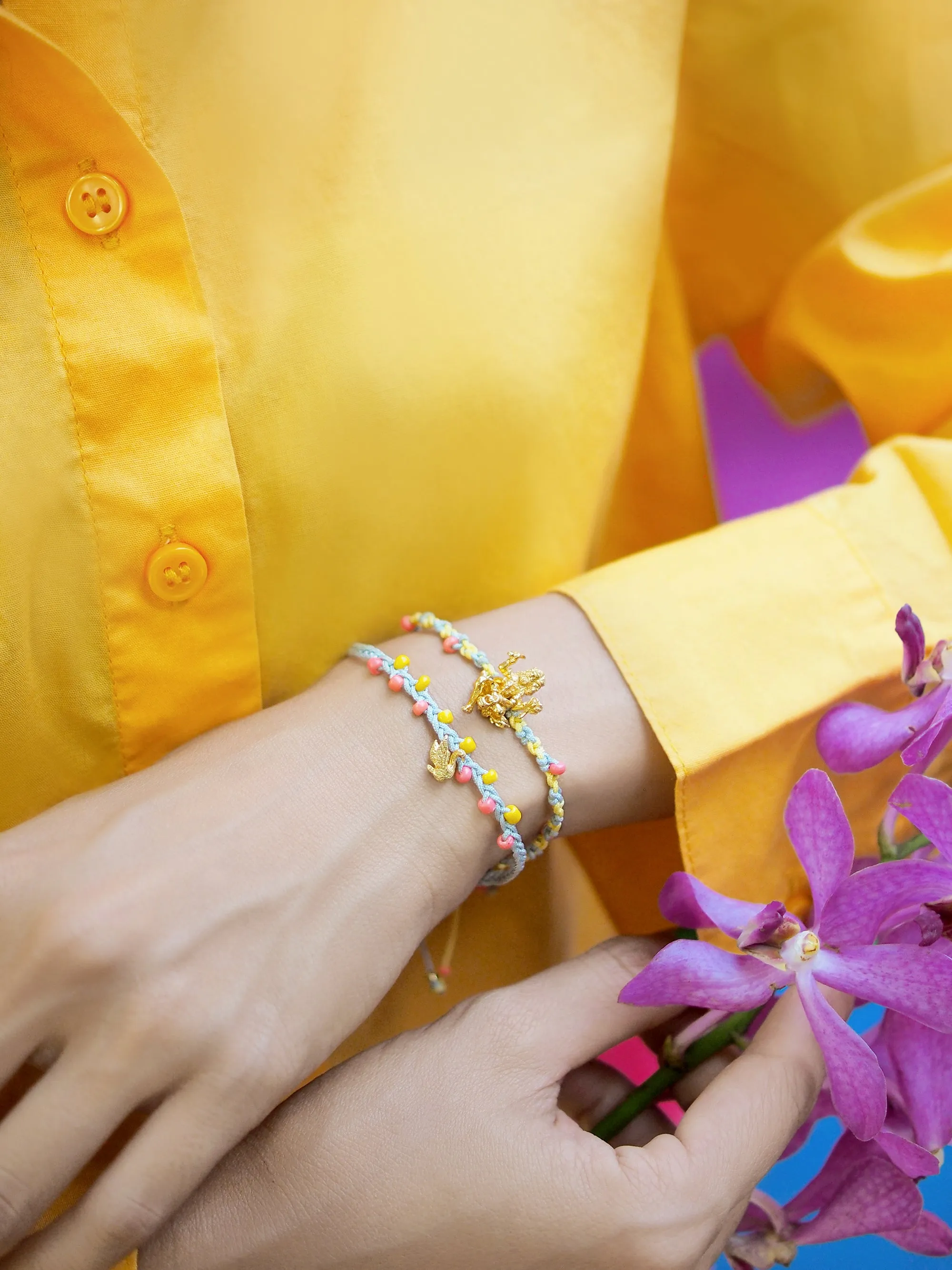 Trimurti Brahma Colorful SET Bracelets |  Favora - Trinity