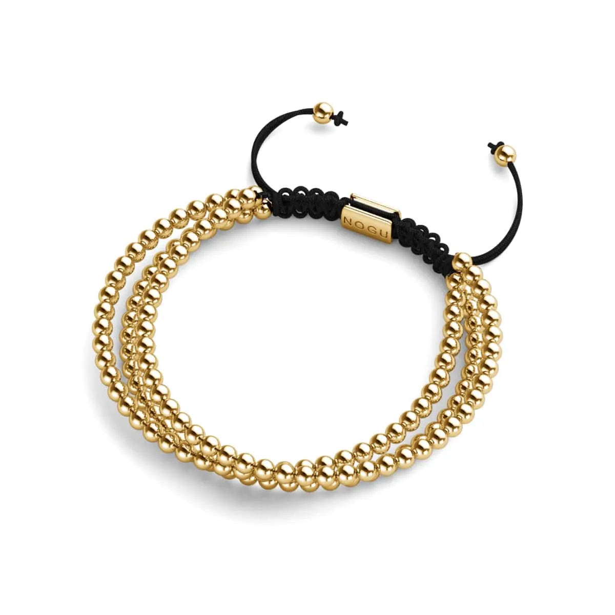 Trinity | Gold | Triple Strand Bracelet
