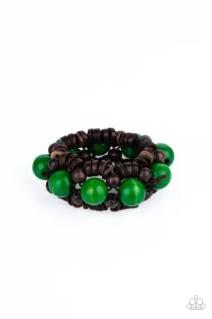 Tropical Temptations Green Paparazzi Bracelet